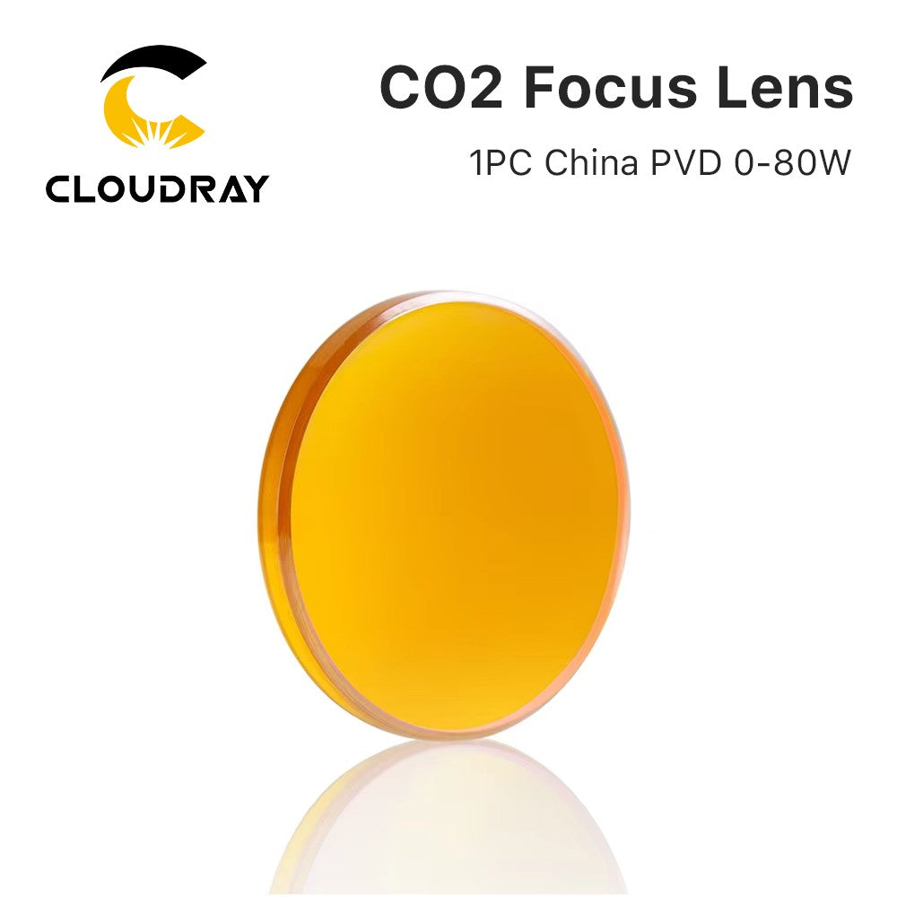 Cloudray 1/5 PEÇAS Lente de Foco CVD ZnSe EUA DIA 12/18/20mm para Máquina de Gravação a Laser CO2 de 0-200W