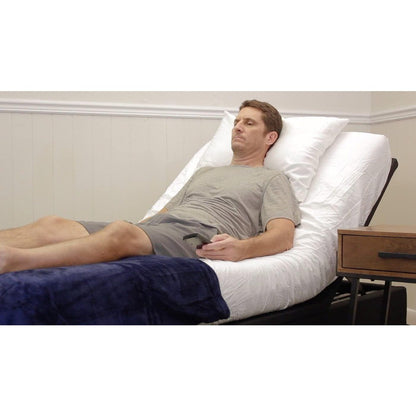 Platinum Health WallHugger Premium Electric Adjustable Bed Base with Variable Height High-Low Positioning and Wall Hugger Featur