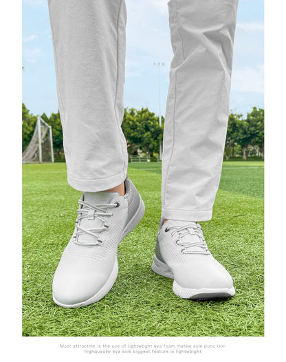 New Golf Shoes Men's Golf Shoes Casual Sneakers Anti-slip Outdoor Training Fitness Breathable Damping Wear-resistant Anti-odor