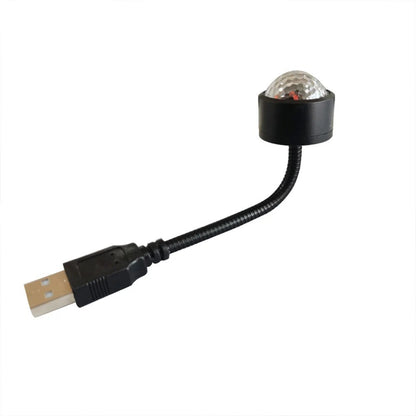 Mini LED Car Roof Star Night Light Projector Adjustable USB Galaxy Atmosphere Lamp for Auto Room Ceiling Decor