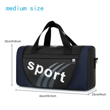 Travel luggage bag, suitable for gym, weekend vacation and storage, sports accessory bag, crossbody bag