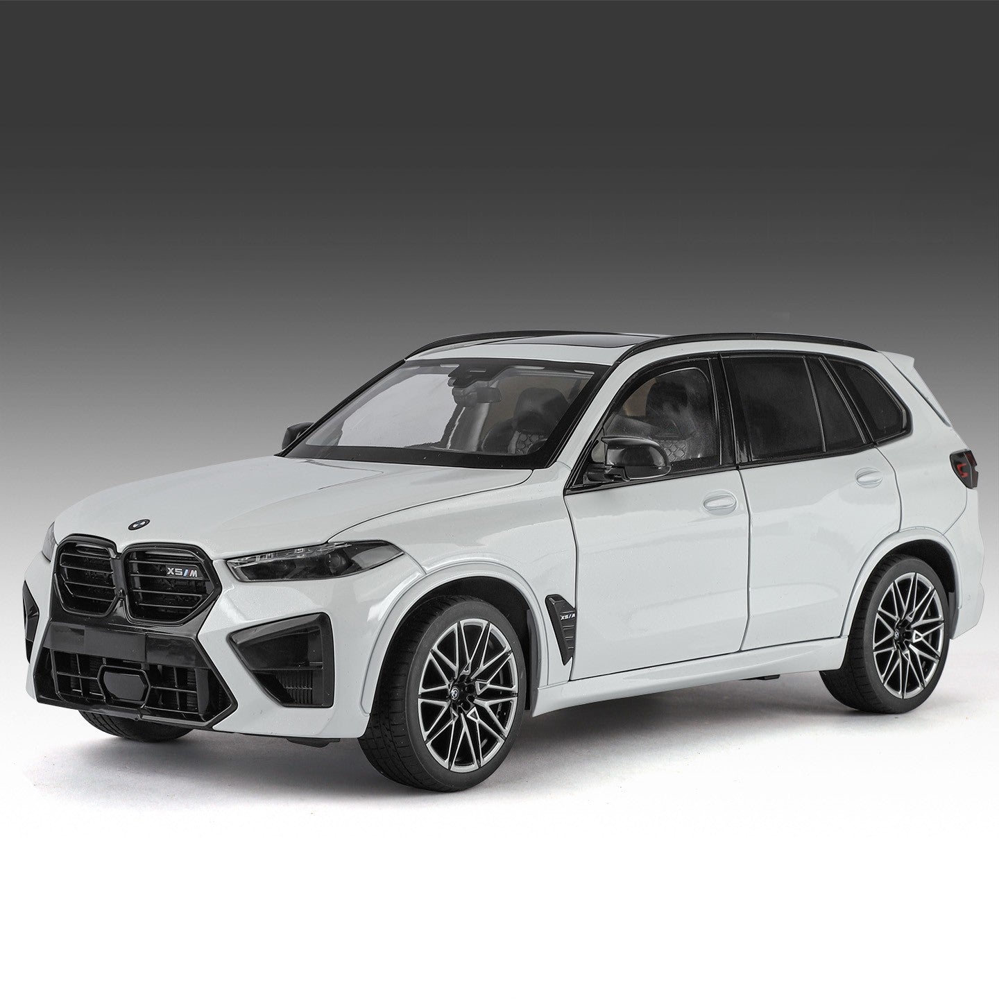 1:18 2025 BMW X5 M Competition LCI SUV Carro Miniatura de Metal Fundido Modelo para Exibição de Mesa Decoração de Veículo em Miniatura Presente
