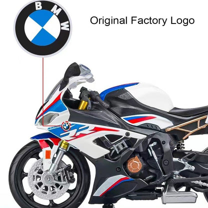 Escala 1:12 BMW S1000RR Honda CBR1000RR Liga Fundido Miniatura Motocicleta Carro Modelo Brinquedos Rodas Direcionáveis Veículos para Meninos Presentes