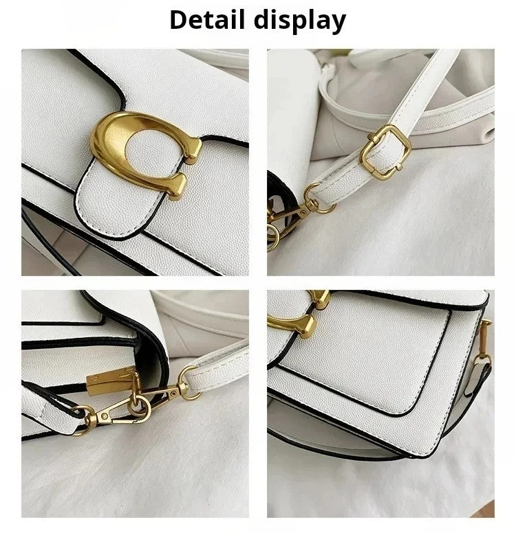2025 Hot! Women's Simple Caviar Small Square Crossbody Bag - Portable & Fashion - Forward Design