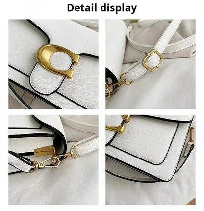 2025 Hot! Women's Simple Caviar Small Square Crossbody Bag - Portable & Fashion - Forward Design
