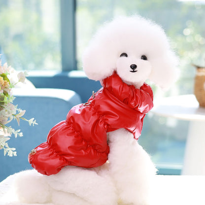 Roupas de Cachorro Macias e Quentes, Casaco/Colete Acolchoado de Inverno para Cães Pequenos e Médios, Gatos, Chihuahua, Bulldog Francês, Poodle, Roupa para Pets