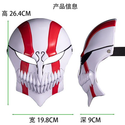 Mask Cosplay Prop, Hollow Mask, Halloween Party Costume, Thick Resin Material, H