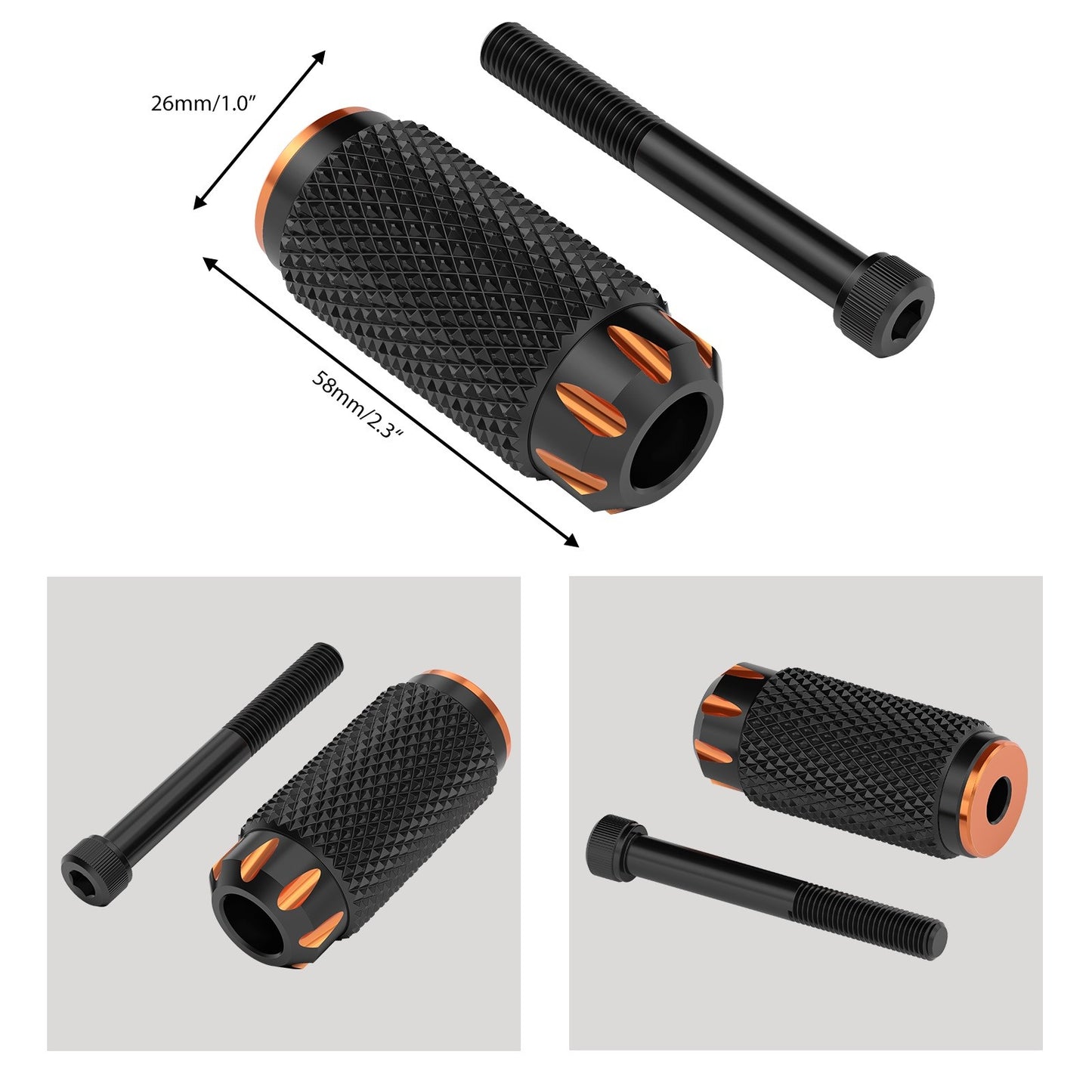 Para Harley Street Glide FLHX FLHXS 2006-2023, pedal de câmbio, ponta da alavanca de câmbio Road Glide FLTRX Road King FLHR Fat Boy FLFBS 114
