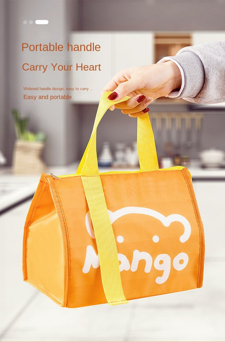 Preservation Baby Food Milk Bottle Heat/cold Storage Insulation Bags Waterproof Swan Bag Lunch Bag Infant Kids Food Bag