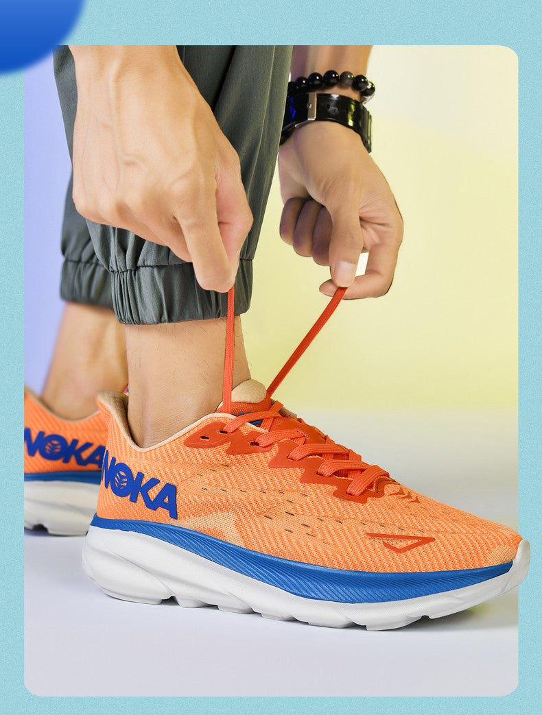 PARZIVAL Men's Sneaker Air Cushion Runner Trainers Tenis Marathon Sports Running Shoes Women Outdoor Athletic Speciality Sneaker