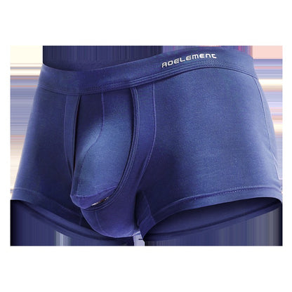 Austrian spermatic cord bullet separation underwear men's scrotal vein underpants Ice silk pouch curved men's boxers