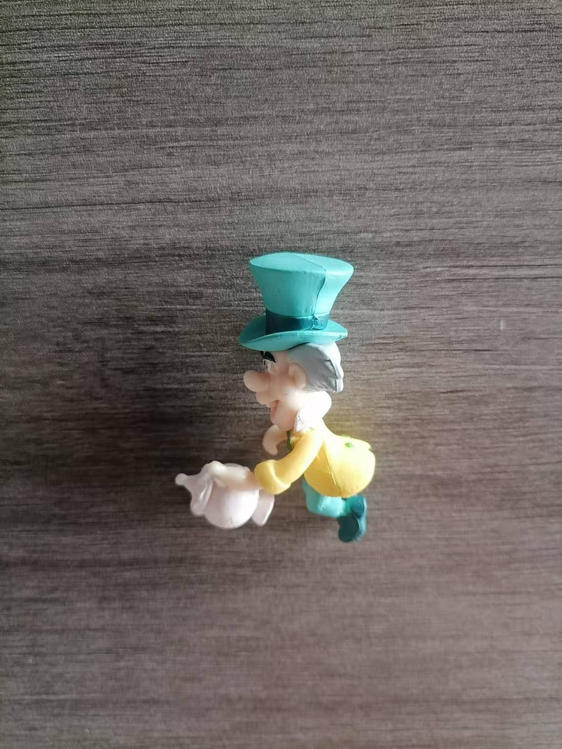 Disney Anime Alice no País das Maravilhas Gato Cheshire Coelho Branco Chapeleiro Louco Ostra Jovem Bonecos de Ação Brinquedos Fofos Bonecas de Moda Hobby