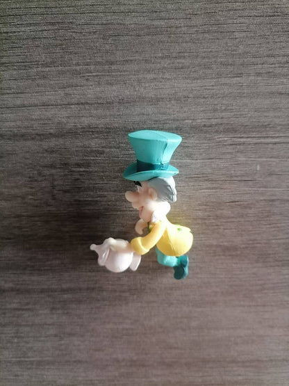 Disney Anime Alice no País das Maravilhas Gato Cheshire Coelho Branco Chapeleiro Louco Ostra Jovem Bonecos de Ação Brinquedos Fofos Bonecas de Moda Hobby