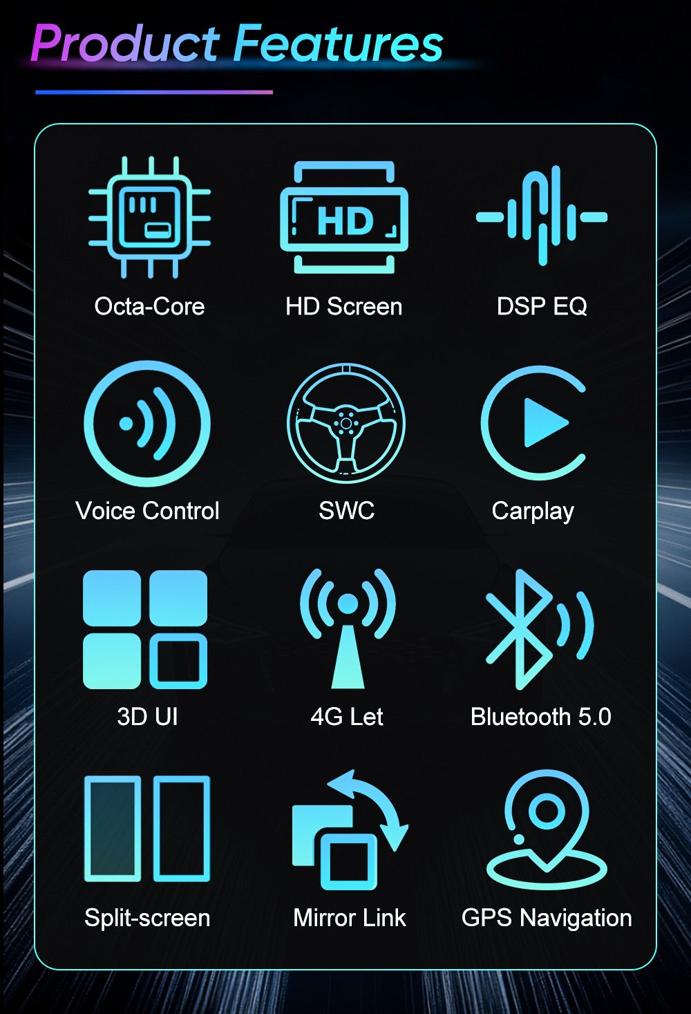 Rádio Android 15 Para Renault Koleos Megane 4 Samsung SM6 Talisman 2017 - 2019 Carro Multimídia carplay sem fio auto 5G WiFi GPS