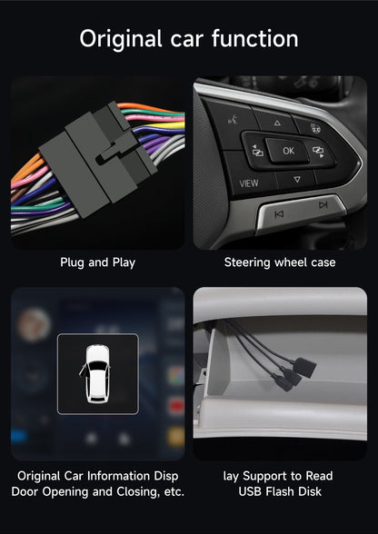 JIUYIN Android 15 Wireless Carplay Auto Rádio Estéreo Multimídia Automotivo Para BMW E46 M3 318 320 325 330 335 1998-2006 IPS