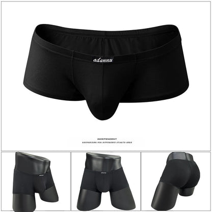 Simple, solid color, new thin Modal boxers, low waist and light boxers AD741