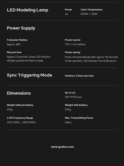 Godox V860III V860 III ON Camera Flash Light E-TTL II HSS Speedlite for Canon Sony Nikon Fujifilm Olympus Panasonic Pentax Light