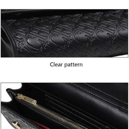 Exquisite Craftsmanship Women's Crossbody Bag Light Luxury Design Chain Bag Letter Elements Color Blocked Women's Chain Bag