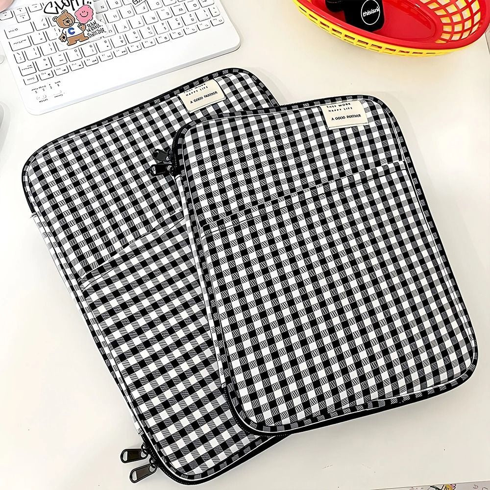 Tablet Sleeve Bag 7.9-12.9 inch Handbag Case For iPad Pro/Samsung/ Xiaomi Sleeve Bag Cover Shockproof Pouch Multi Pockets
