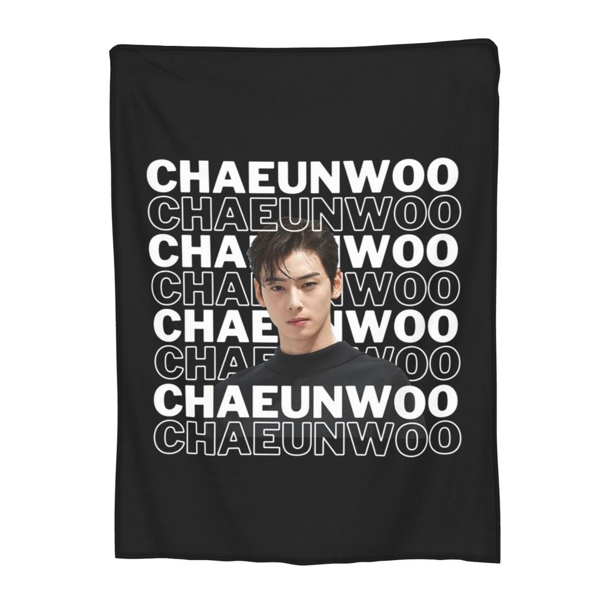 Cha EunWoo Kpop Astro Blankets Soft Warm Flannel Throw Blanket Cover for Bed Living room Picnic Travel Home Sofa
