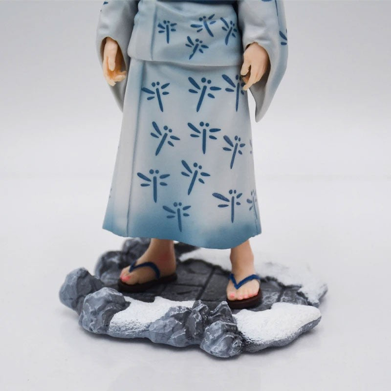 Boneco de Anime Jujutsu Kaisen Satoru Gojo Q Version Boneco de Ação Fofo Enfeite de Mesa de Anime Modelo de PVC Estátua Coleção Brinquedo Presente