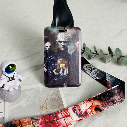 Anime Lanyards Keychain Badge Holder ID Credit Card Pass Hang Rope Lariat Lanyard for Keys Anime Accessories Gifts Halloween