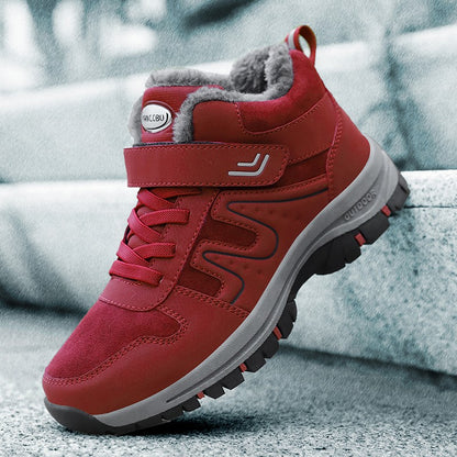 2025 Women Winter Snow Boots For Men And Women Outdoor Hiking Boots Non-Slip Warm Woman's Sneakers Size 35-45 Ankle Footwear