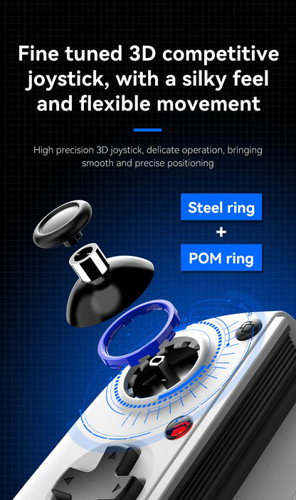 D11 Stretchable Game Controller Hall Trigger Supports Android Phone/Switch/PC/iOS/ Streaming Controller