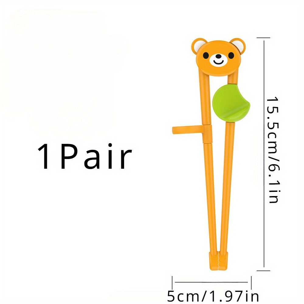 1 Pair of Baby Training ChopsticksChildren's Practice ChopsticksInfant Learning to Eat