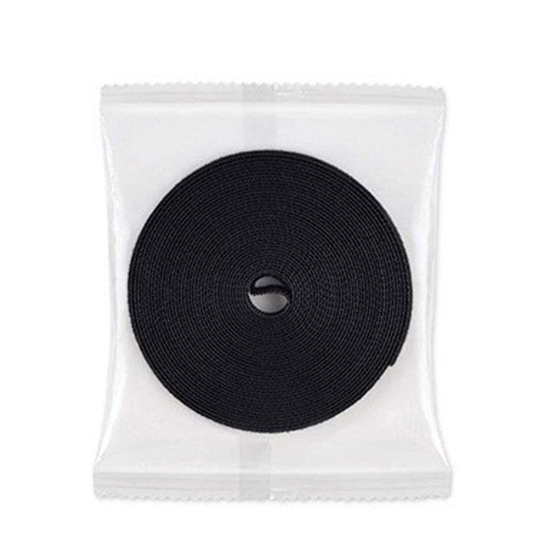 1-50m Velcros Organizador de cabos USB Amarra de cabo Mesa Computador Gerenciamento Fitas Amarras Fio de fone de ouvido Suporte de enrolador Gancho e laço para telefone