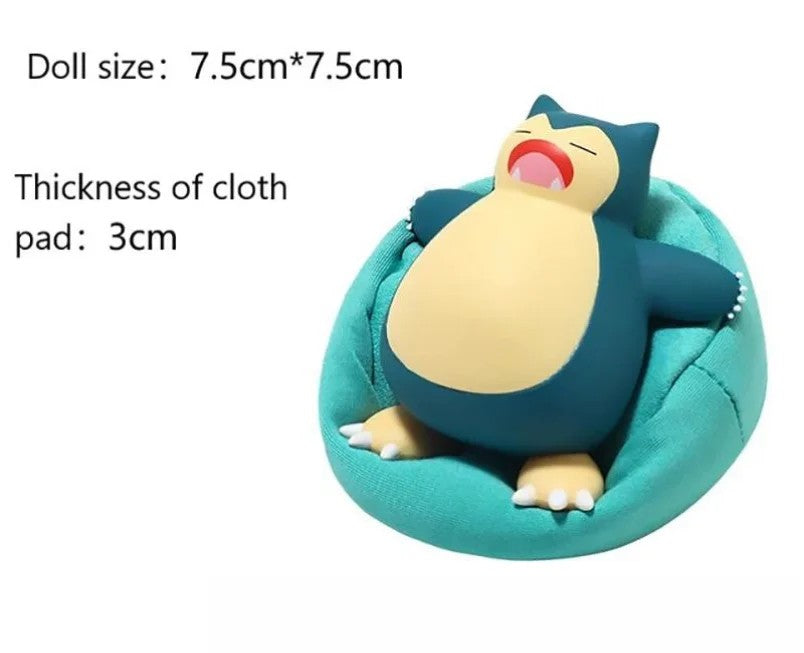 Pokemon Anime Pikachu Eevee Presente de Bolso Série Sonho Estrelado Pokémon Bonecos de Ação Bulbasaur Snorlax Modelo de Monstro Enfeites de Brinquedo