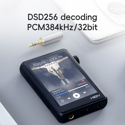 HiBy R3 II 2025 / R3 Gen 2 Music Player Bluetooth 5.1 WiFi MQA16X DSD256 Web Radio USB Audio Dongle DAC X1600E ES9219C 3.2‘’