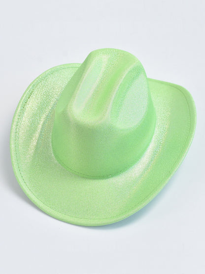 Women Solid Sequin Fedora Hat Fashion Festival Party Wedding Dress Hats Cowgirl Jazz Cap