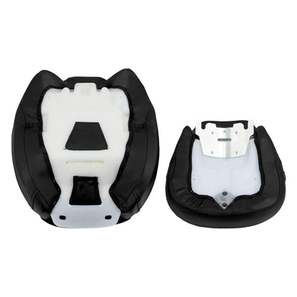 Assento de Motocicleta Duplo Preto Dianteiro Traseiro para Piloto e Passageiro para Harley Touring Road King Street Electra Road Glide 2009-2024
