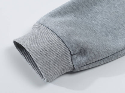 Calças Masculinas Casuais Reta Slim Fit Elástico na Cintura Jogger Coreano Clássico Azul Preto Cinza Calças Masculinas