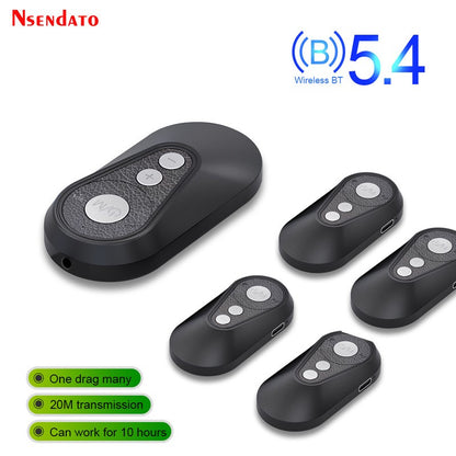 Multipoint Bluetooth-Compatible 5.4 LE Audio Music Auracast Transmitter Receiver Wireless Audio Adapter For Car TV MP3 Speakers