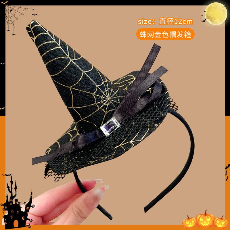 Halloween Hair Pins Party Hair Accessories Spider Hairband Halloween Decorations 2026 Day of The Dead Party Favors Gifts