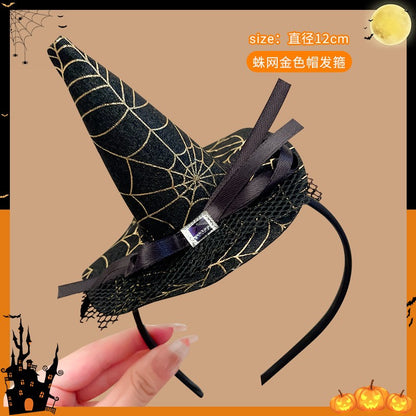 Halloween Hair Pins Party Hair Accessories Spider Hairband Halloween Decorations 2026 Day of The Dead Party Favors Gifts