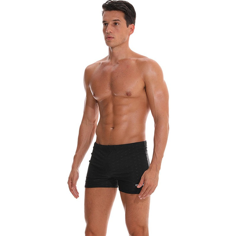 2025 Summer Datifer Man Swim Trunks Hot Breathable Adjustable Elasti Beach Swimsuits Boxer Briefs Bañador Hombres Short