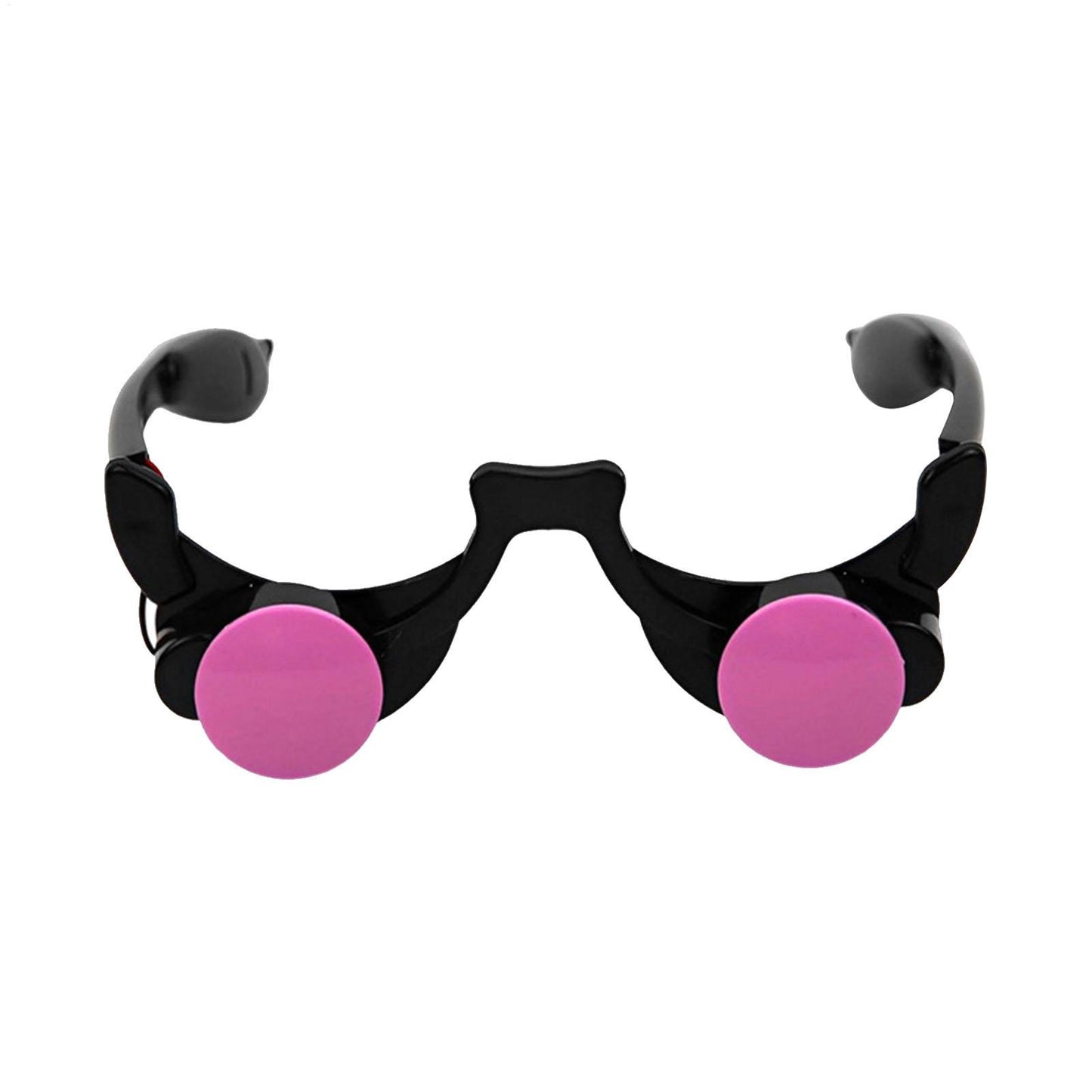 Light Up LED Eyewearing Halloween Glow Glasses Scary Red Glowing Eyes LED Glasses Festive Halloween LED Glowing Eyeglasses