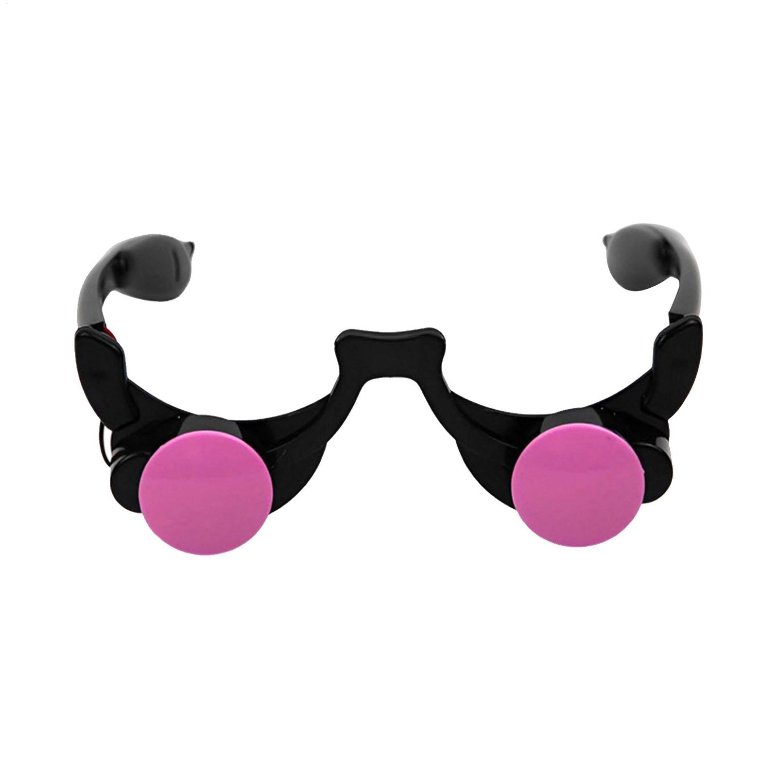 Light Up LED Eyewearing Halloween Glow Glasses Scary Red Glowing Eyes LED Glasses Festive Halloween LED Glowing Eyeglasses