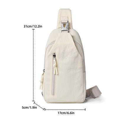 Men's casual messenger bag-multifunctional chest bag?suitable for outdoor sports,cycling and daily commuting,daily commuter bag