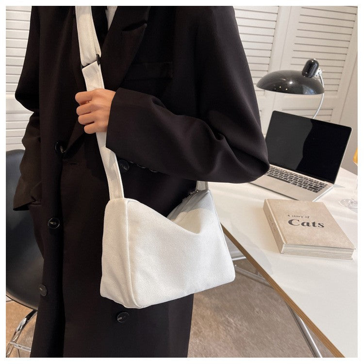 Large-capacity Shoulder Bag 2023 New Women's Fashion Simple Commuter Messenger Tote Bag