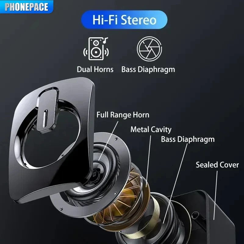 Alto-falante de computador estéreo com microfone AUX de 3,5 mm Alto-falante de PC para escritório doméstico para Macbook Desktop Notebook Computador