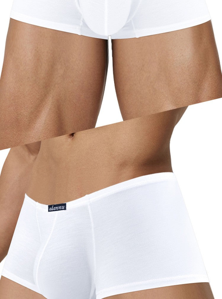 Simple, solid color, new thin Modal boxers, low waist and light boxers AD741