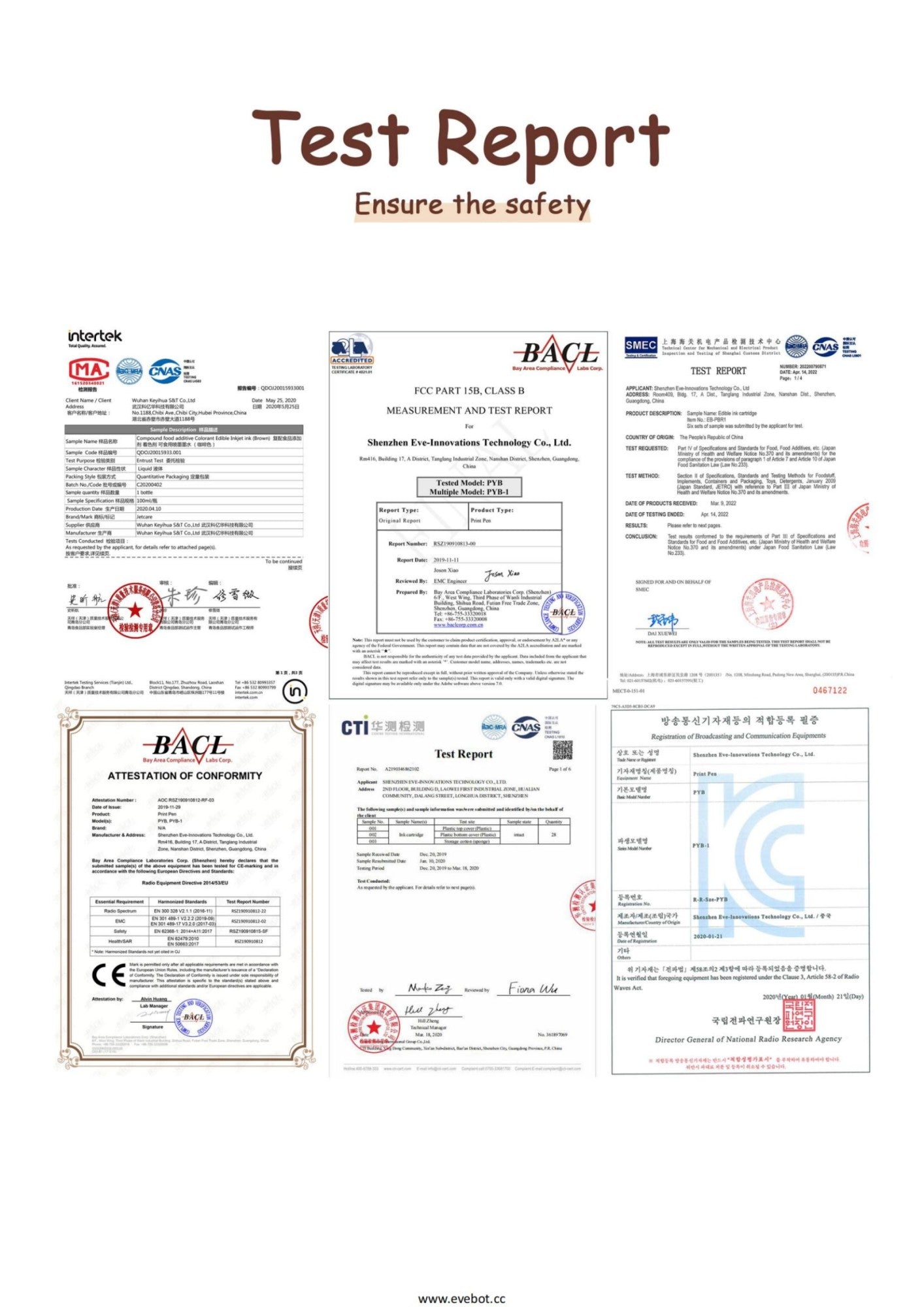 Coffee Latte Art Inkjet Printer EVEBOT for Bakery Coffee Shop Pubs Handheld Printers HD Printing On Food With Positioning Plate