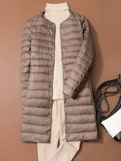 S/M Women Winter Coats 2024 New Autumn Winter O-Neck Female Thin Duck Down Jackets Portable Windproof Puffer Parkas 0-10?