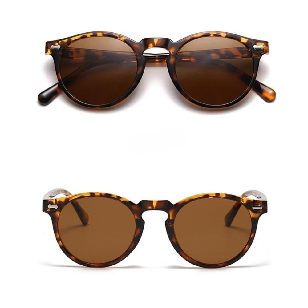 2024 Polarized Sunglasses Men Women Brand Designer Retro Round Sun Glasses Vintage Male Female Goggles UV400 Oculos Gafas De Sol