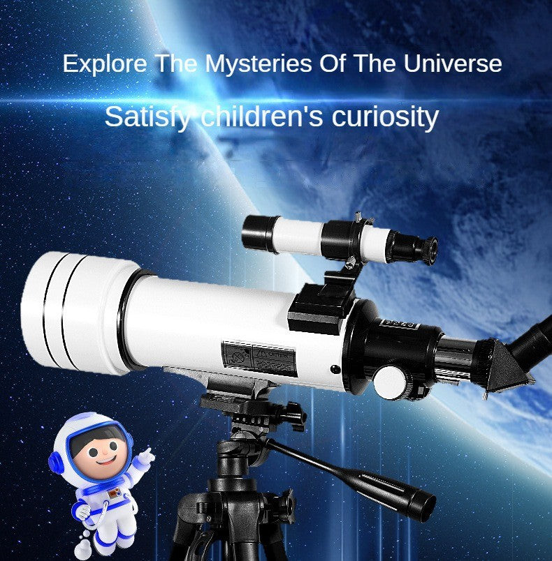 Maifeng 40070 Astronomical Telescope 333x Phone Adapter Sturdy Tripod Moon Planet Stargazing Birding Beginners Portable Scope