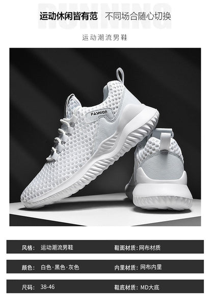 2025 Summer Men's Loafers Walking Mesh Breathable Summer Comfortable Casual Shoes Sneakers Zapatillas Hombre Men Running shoes